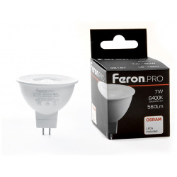 Светодиодная лампа Feron Софит 7W 560Lm 6400K G5 3 38187 