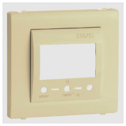 Лицевая панель для термостата Efapel 50749 TPL 