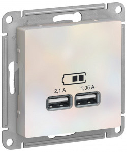 Розетка USB Systeme Electric ATLAS DESIGN ATN000433 