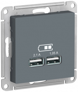 Розетка USB Systeme Electric ATLAS DESIGN ATN000733 