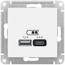 Розетка USB Systeme Electric ATLAS DESIGN ATN000139