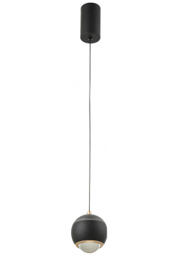 Точечный подвесной светильник Crystal Lux CARO SP LED BLACK 