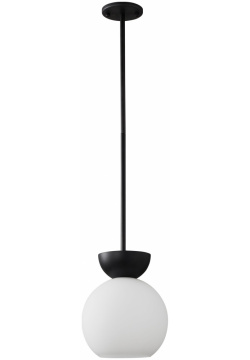 Подвесной светильник iLamp MONO P6079 1 BK+WH 