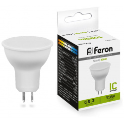 Светодиодная лампа Feron Софит 13W 1095Lm 4000K G5 3 38189 