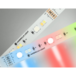 Светодиодная лента LED STRIP 24V 3000 6500K Мультиколор 13W/m 5m Ambrella light GS4501 