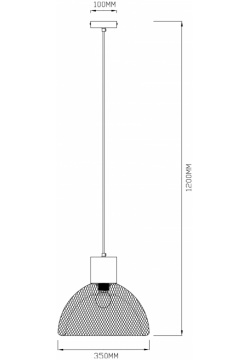 Подвесной светильник ARTE LAMP CASTELLO A7046SP 1BK