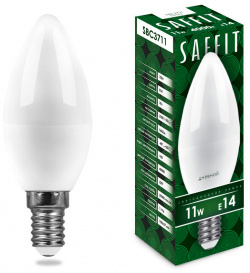 Светодиодная лампа Saffit Свеча 11W 905lm 4000K E14 55133 