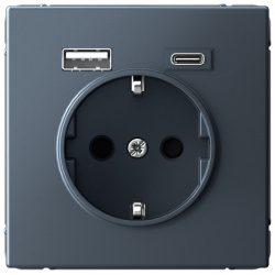 Розетка + USB Systeme Electric ARTGALLERY GAL000732 
