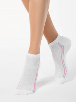 Носки женские Conte ⭐️  Короткие хлопковые ACTIVE с махровой стопой