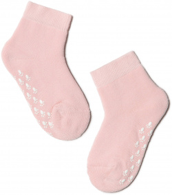 Носки хлопковые детские Conte ⭐️  SOF TIKI (махровые антискользящие) розовый