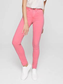 Брюки джинсовые Conte ⭐️  Цветные джинсы skinny с высокой посадкой и эффектом варки CON 236 Lycra®