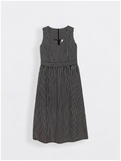 Платье женское Conte ⭐️  в полоску без рукавов из вискозы премиального качества LPL 1141