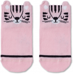 Носки детские Conte ⭐️  Короткие с декоративными ушками «Тигрёнок»