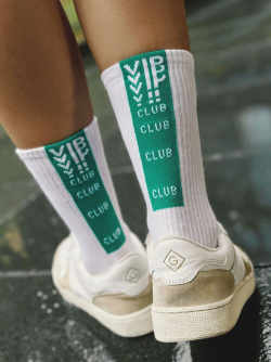 Носки женские Conte ⭐️  Удлиненные из хлопка в рубчик «Club»
