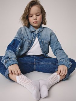 Носки детские Conte ⭐️  Ажурные хлопковые Miss модель 903 из