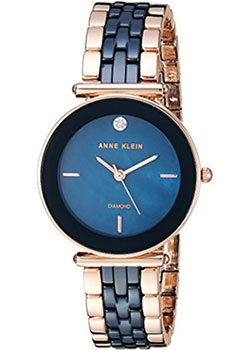 fashion наручные  женские часы Anne Klein 3158NVRG Коллекция Diamond