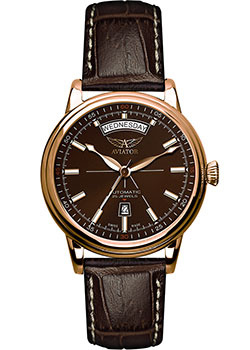 Швейцарские наручные  мужские часы Aviator V 3 20 2 226 4 Коллекция Douglas Day Date