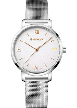 Швейцарские наручные  женские часы Wenger 01 1731 104 Коллекция Metropolitan Donnissima