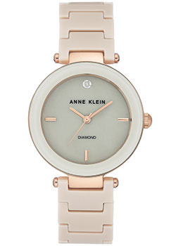 fashion наручные  женские часы Anne Klein 1018RGTN Коллекция Diamond
