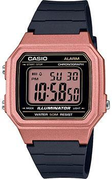 Японские наручные  мужские часы Casio W 217HM 5AVEF Коллекция Digital