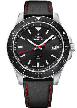 Швейцарские наручные  мужские часы Swiss Military SM34082 04 Коллекция Sports