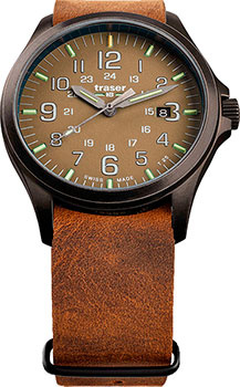 Швейцарские наручные  мужские часы Traser TR 108736 Коллекция Officer Pro