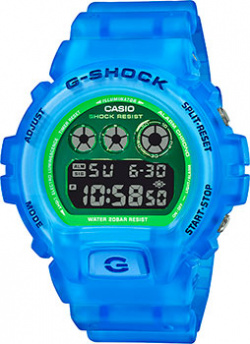 Японские наручные  мужские часы Casio DW 6900LS 2ER Коллекция G Shock