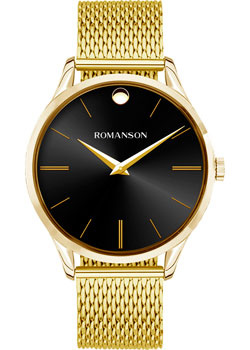 мужские часы Romanson TM0B06MMG(BK)  Коллекция Adel Кварцевые