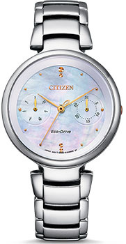 Японские наручные  женские часы Citizen FD1106 81D Коллекция Elegance