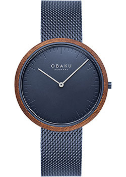 fashion наручные  мужские часы Obaku V245GXLLML Коллекция Trae