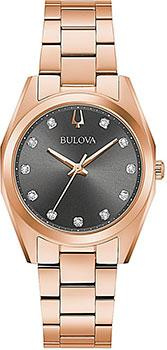 Японские наручные  женские часы Bulova 97P156 Коллекция Surveyor