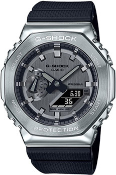 Японские наручные  мужские часы Casio GM 2100 1AER Коллекция G Shock