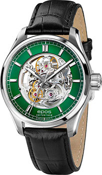 Швейцарские наручные  мужские часы Epos 3501 135 20 13 25 Коллекция Passion
