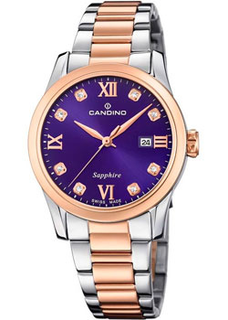 Швейцарские наручные  женские часы Candino C4739 2 Коллекция Elegance Кварцевые