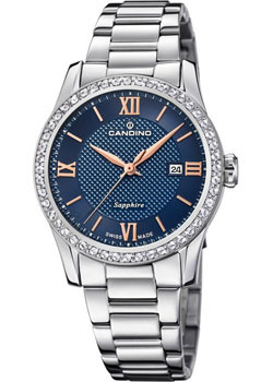Швейцарские наручные  женские часы Candino C4740 2 Коллекция Elegance