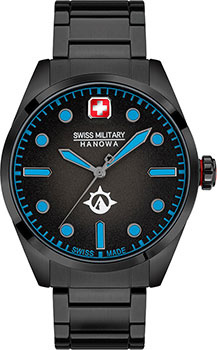 Швейцарские наручные  мужские часы Swiss military hanowa SMWGG2100530 Коллекция Mountaineer