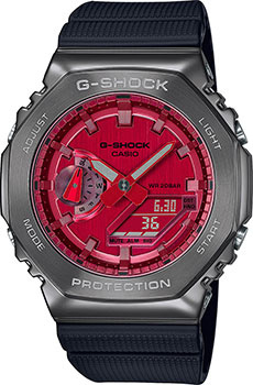 Японские наручные  мужские часы Casio GM 2100B 4AER Коллекция G Shock