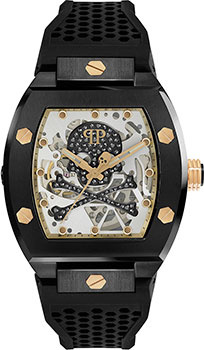 fashion наручные  мужские часы Philipp Plein PWBAA0521 Коллекция The Skeleton М