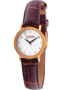 Российские наручные  женские часы Slava 1023209 2035 Коллекция Традиция