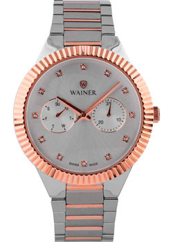 Швейцарские наручные  женские часы Wainer WA 18038A Коллекция Venice