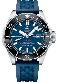 Швейцарские наручные  мужские часы Swiss Military SMA34092 05 Коллекция Diver 1000m