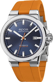 Швейцарские наручные  мужские часы Epos 3442 132 20 16 52 Коллекция Sportive