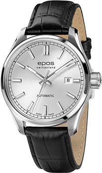 Швейцарские наручные  мужские часы Epos 3501 132 20 18 25 Коллекция Passion