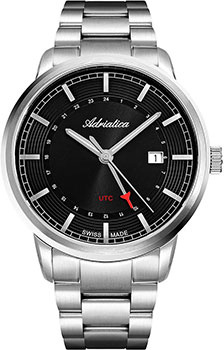 Швейцарские наручные  мужские часы Adriatica 8307 5116Q Коллекция Premiere