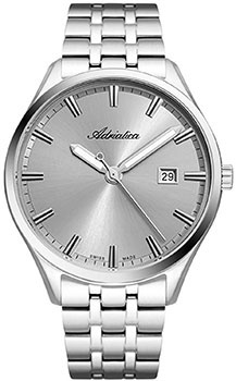 Швейцарские наручные  мужские часы Adriatica 8330 5117Q Коллекция Gents