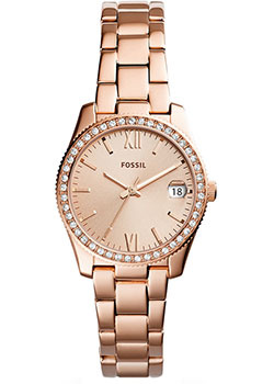 fashion наручные  женские часы Fossil ES4318 Коллекция Scarlette
