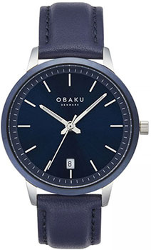 fashion наручные  мужские часы Obaku V270GDHLRL Коллекция Salvie