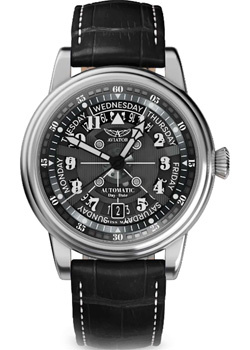 Швейцарские наручные  мужские часы Aviator V 3 36 0 284 4 Коллекция Douglas Day Date
