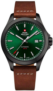 Швейцарские наручные  мужские часы Swiss Military SMA34077 12 Коллекция Automatic Collection