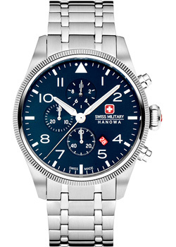 Швейцарские наручные  мужские часы Swiss military hanowa SMWGI0000403 Коллекция Thunderbolt Chrono